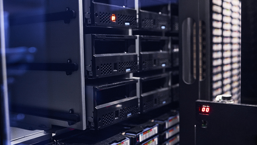 Serverraum für IT-Sicherheit und Netzwerktechnik