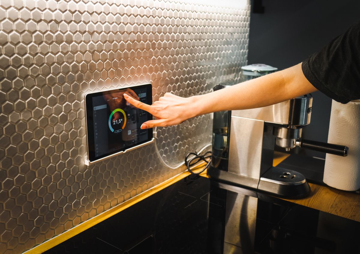 Moderne Haustechnik per Tablet gesteuert